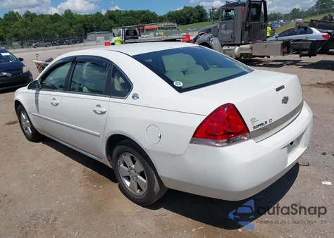 2007 Chevrolet Impala Lt из США, поврежденный, VIN 2G1WT55NX79386390